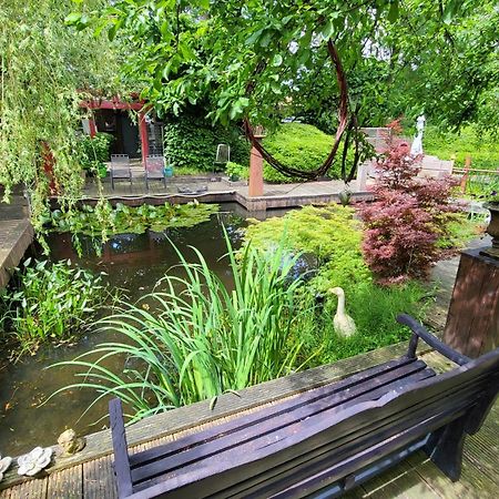 Ferienhaus Gartenidylle Villa Rhauderfehn Buitenkant foto