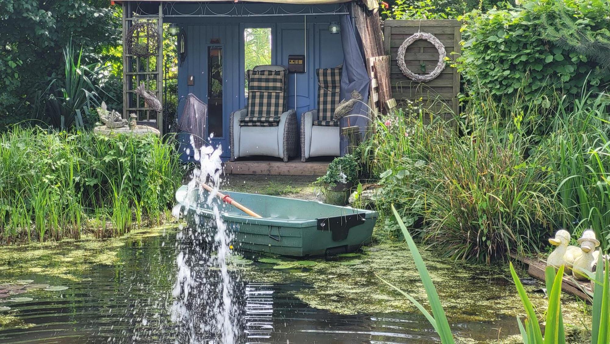 Ferienhaus Gartenidylle Villa Rhauderfehn Buitenkant foto