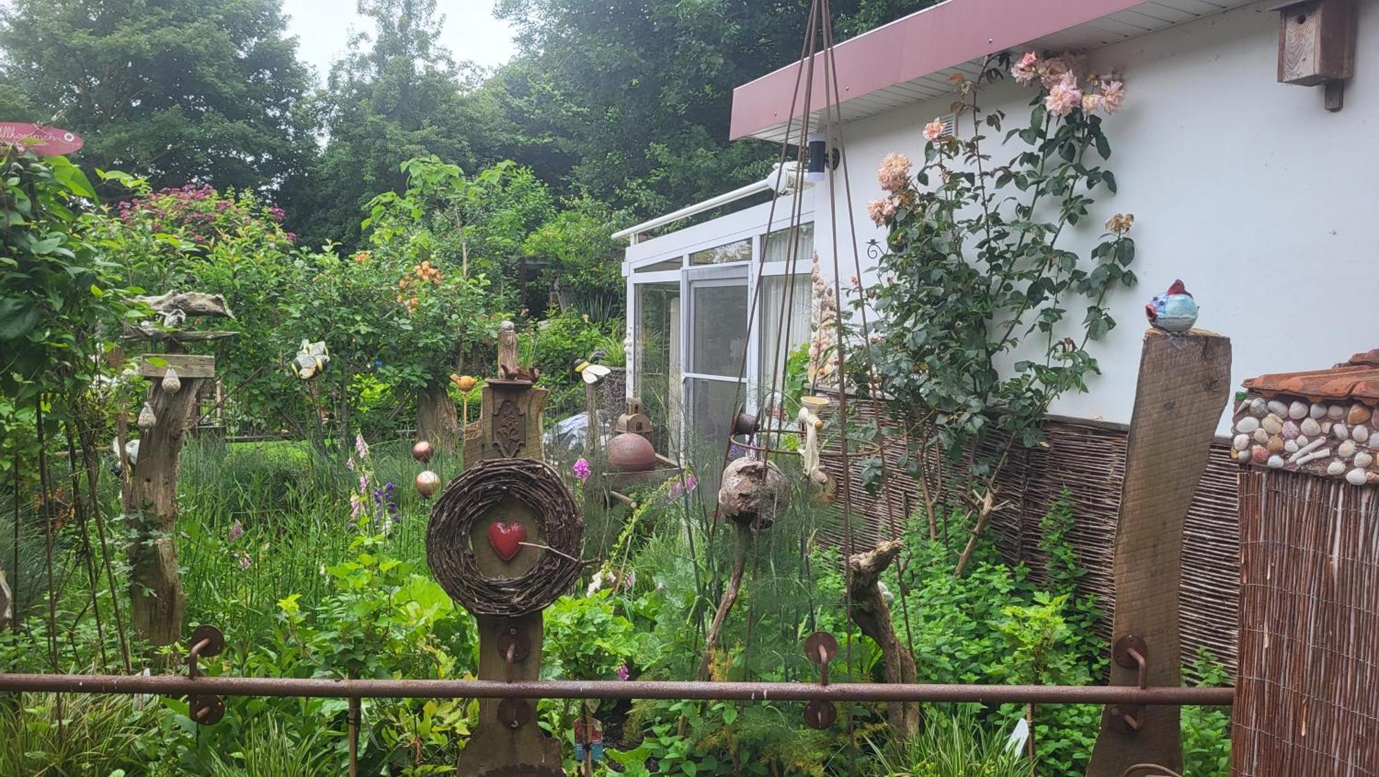 Ferienhaus Gartenidylle Villa Rhauderfehn Buitenkant foto