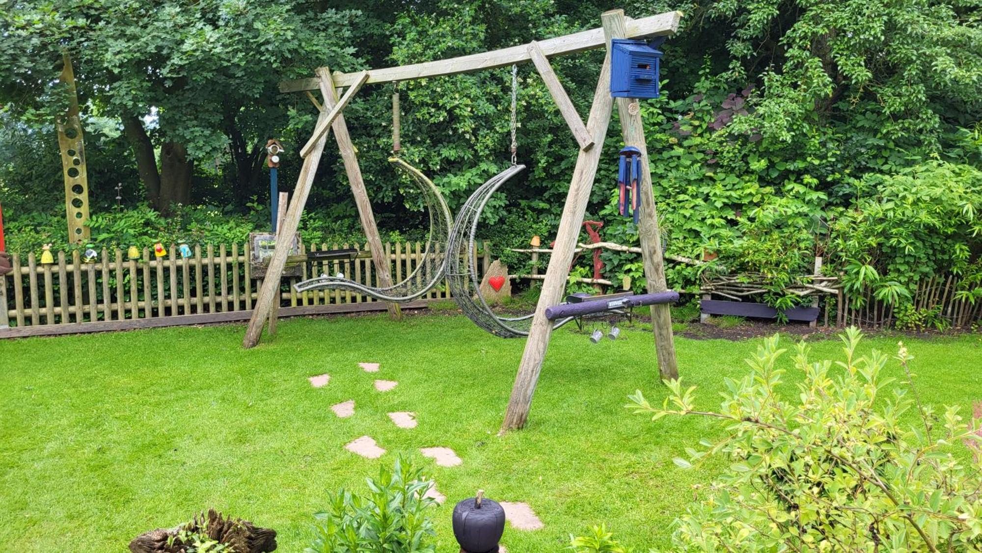 Ferienhaus Gartenidylle Villa Rhauderfehn Buitenkant foto