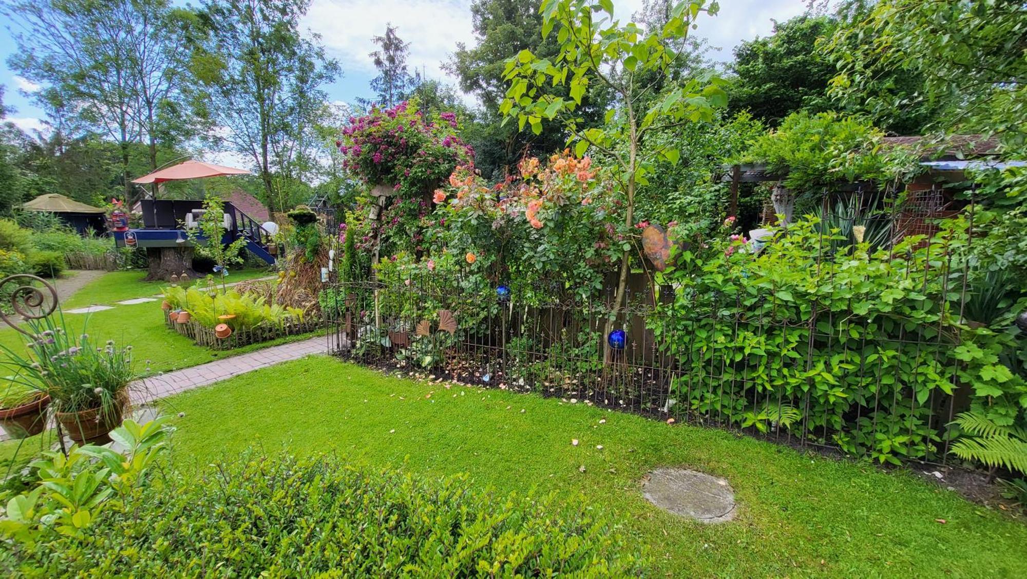 Ferienhaus Gartenidylle Villa Rhauderfehn Buitenkant foto