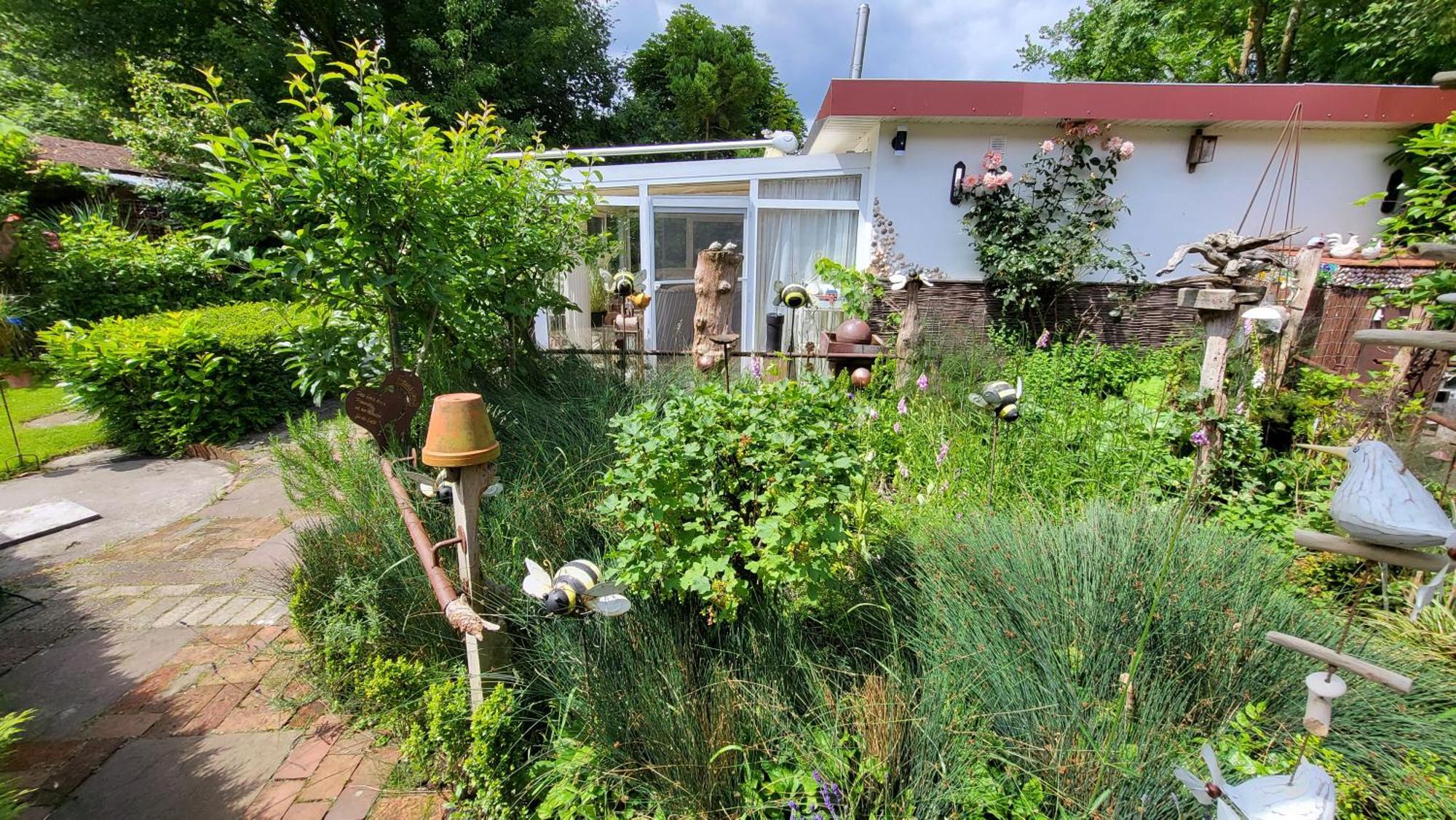 Ferienhaus Gartenidylle Villa Rhauderfehn Buitenkant foto